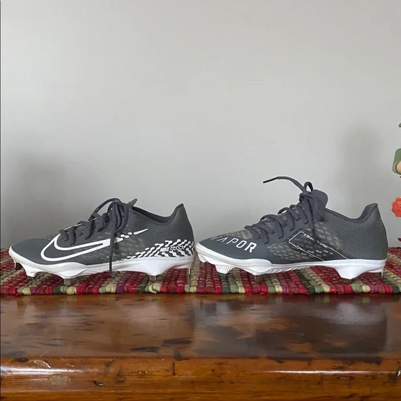 Nike React Vapor Ultrafly Elite 4 baseball cleat light smoke grey 7 DA0701-002 - Picture 4 of 13